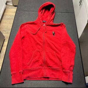 POLO Ralph Lauren zipped TUXEDO BEAR hoodie SUPER RARE !!!